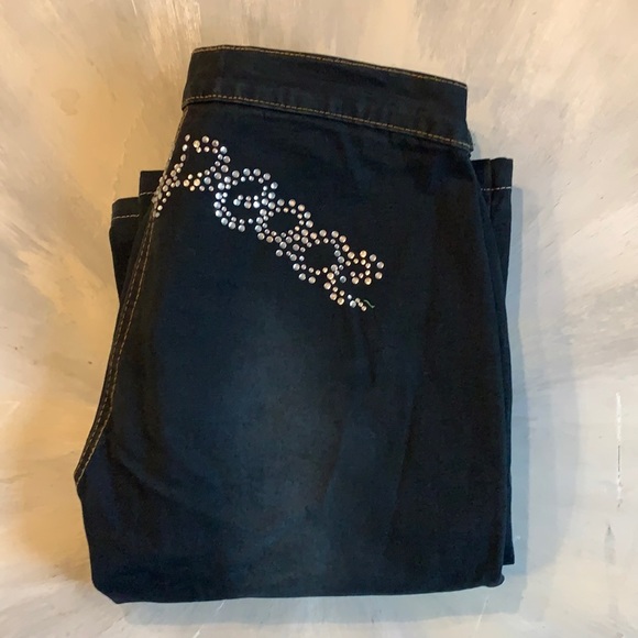 - Peace Love Jewelled Jean - - Picture 1 of 10